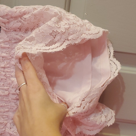 💫Rue 21 Pink lacy short shorts - Picture 5 of 5